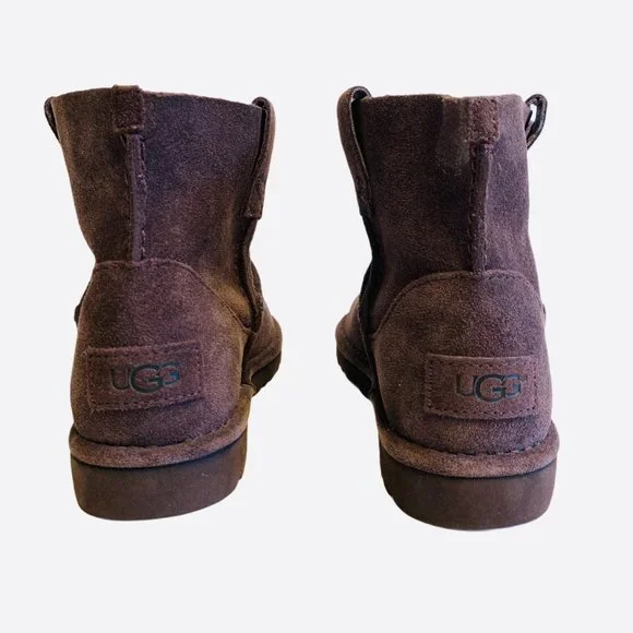 UGG Classic Unlined Mini Boot Size 6 Plum/Eggplant - Picture 4 of 10